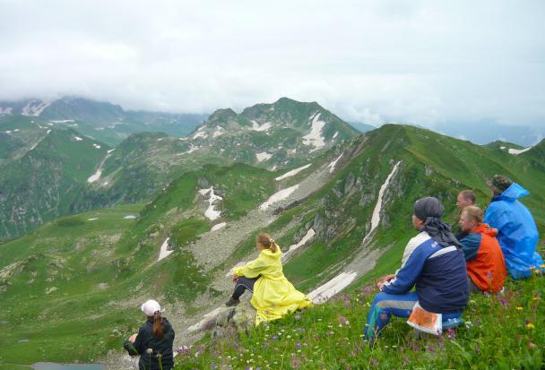 Походы в горы в Абхазии