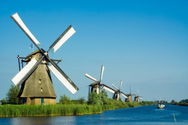 Ветряные мельницы в Голландии