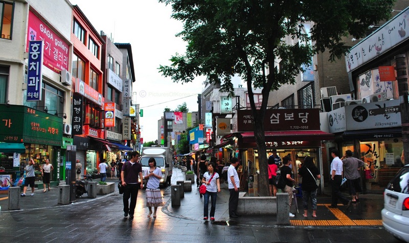 Улица в Корее