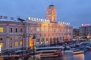 Вокзал отправления и прибытия поездов Таврия в Санкт-Петербурге