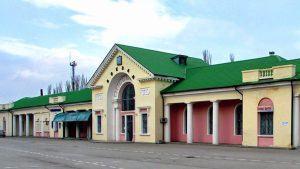 Вокзал прибытия поезда Таврия в Крым Ростов-на-Дону - Феодосия