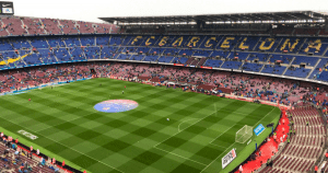 Фонтаны Барселоны и стадион Camp Nou