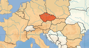 Географическое положение Чехии