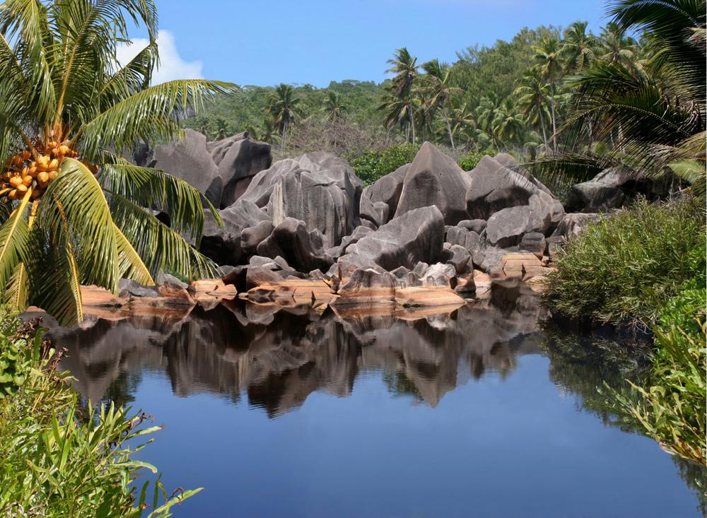 Остров Праслин - кокосовый рай