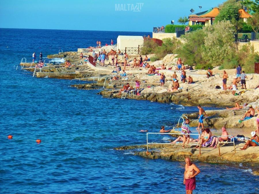 Частные пляжи на Мальте